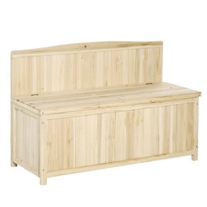 Lavice s úložným prostorem pro 2 osoby nosnost 250 kg 115 x 45 x 75 cm