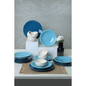 Porcelánová jídelní souprava KLASIK 18 ks
