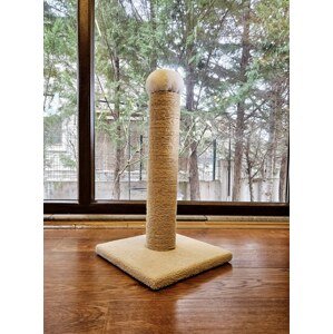 Škrabadlo pro kočky TIRMA XL - CREAM béžové