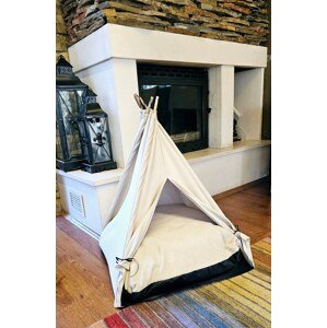 Kočičí stan PET CADIR krémový 60 cm