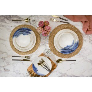 Porcelánová jídelní souprava WAVE 24 ks