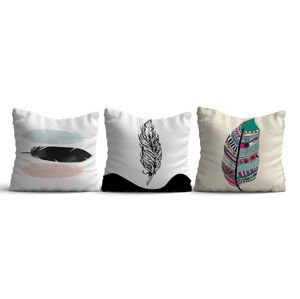Set povlaků na polštář HMI-KIR-115 bilý s peřím