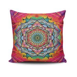 Povlak na polštář MANDALA-37 barevná mandala