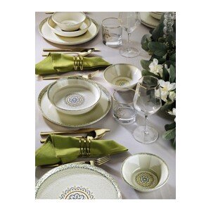 Porcelánová jídelní souprava FLOWER 18 ks