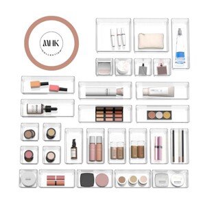 Organizér na make-up LVS transparentní