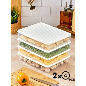 Sada dóz na potraviny 8 kusů VITABOX 28 bílá
