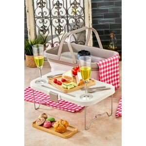 Piknikový set K-142-K krémová