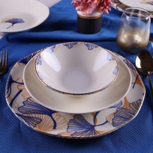 Porcelánová jídelní souprava GINGO 24 ks