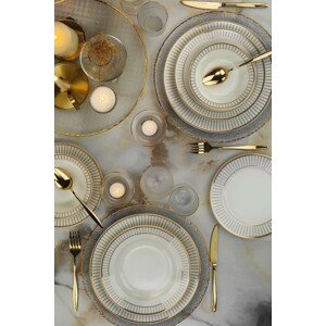 Porcelánová jídelní souprava GOLDEN 24 ks