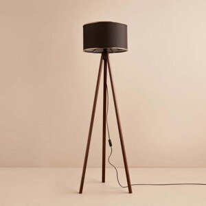 Stojací lampa AYD-3448 tmavá a hnědá