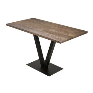 Jídelní stůl SUN TABLE ořech a černá