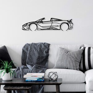 Nástěnná dekorace kovová MCLAREN 720S SILHOUETTE