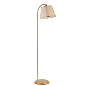 Stojací lampa AZRA kovová zlatá