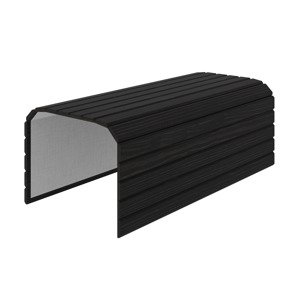 Dřevěný přehoz WOODEN 44 cm Wenge