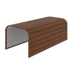 Dřevěný přehoz WOODEN 44 cm Ořech
