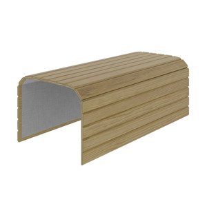 Dřevěný přehoz WOODEN 44 cm dub