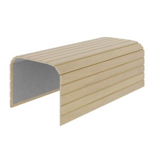 Dřevěný přehoz WOODEN 44 cm buk