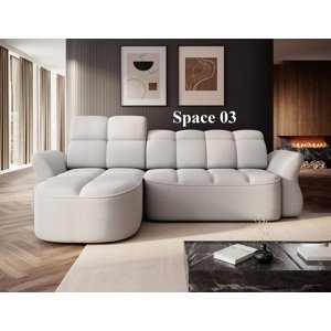 Rohová sedací souprava BENETH levá varianta Space 03