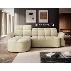 Rohová sedací souprava BENETH levá varianta Monolith 04