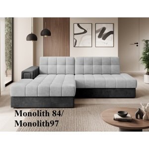 Rohová sedací souprava BLEZALT levá varianta Monolith 84, Monolith 97