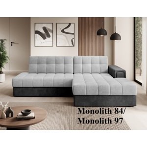 Rohová sedací souprava BLEZALT pravá varianta Monolith 84, Monolith 97