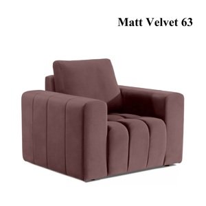 Křeslo LAZARO Matt Velvet 63