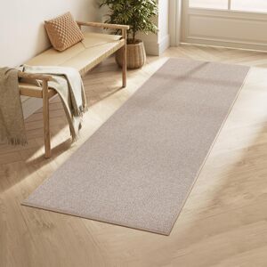 Protiskluzový koberec JUTE  80 x 200 cm světle hnědý